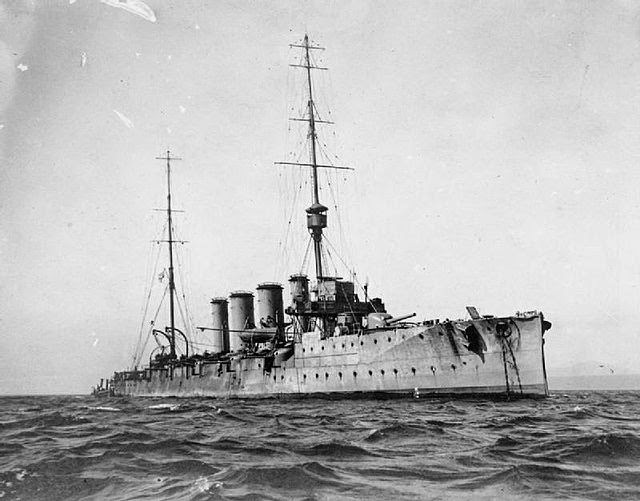 «Браво, «Нюрнберг», и браво «Монмут»!Гибель английской эскадры у Коронеля 1 ноября 1914 года.