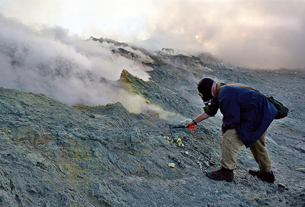Добыча рения на вулкане Кудрявый на Дальнем Востоке начнется в 2019 году.