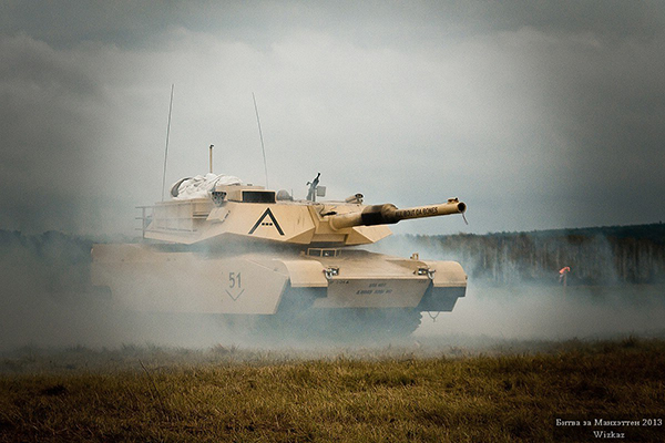 Страйкбольный танк "Абрамс" М1А1
