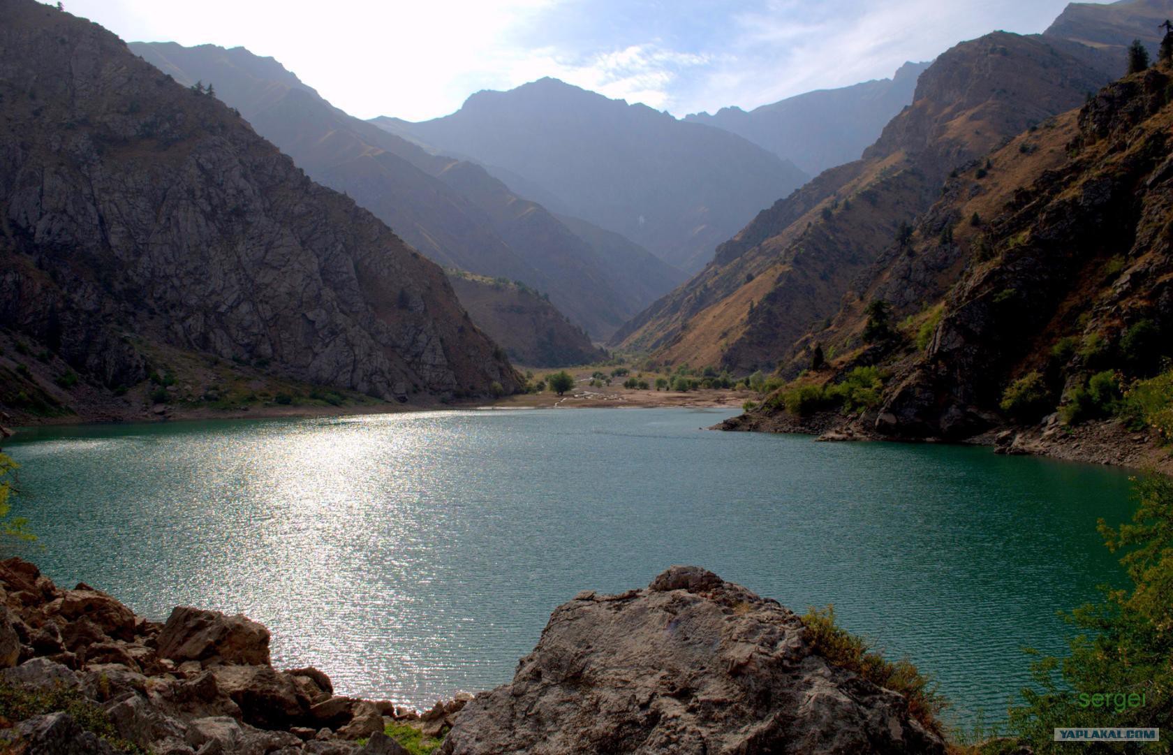 Озеро Ихначкуль Узбекистан