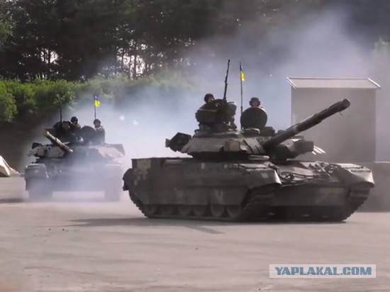 В первый день Tank Challenge все украинские танки сломались