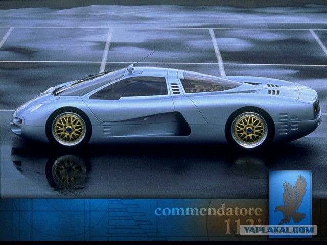 Mercedes + Porsche = Isdera Commendatore 112i