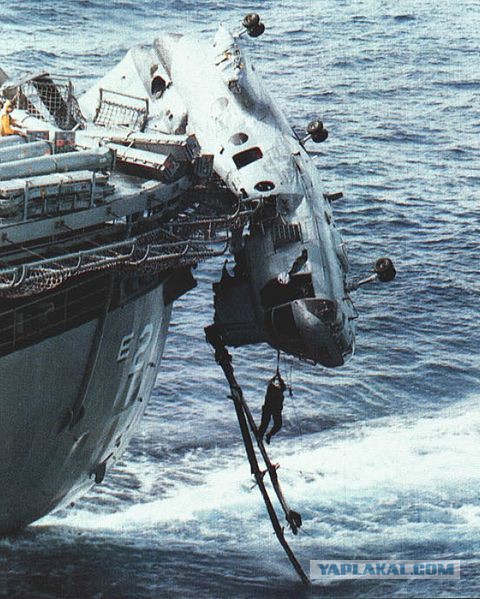 Аварии на американском флоте