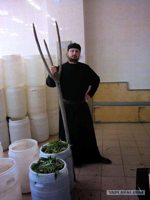 Производство иван-чая в Свято-Косьминской пустыни