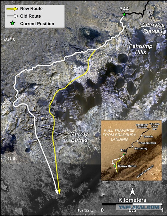 Марсоход Curiosity: интересное только начинается