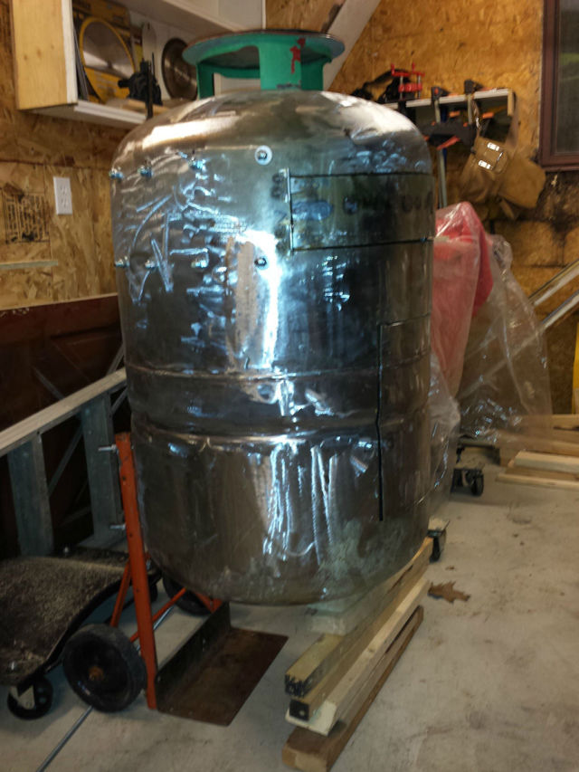 Печь для пиццы из старого баллона своими руками