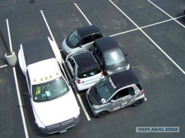 Автоместь за неправильную парковку