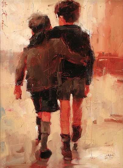 Акварель, Andre Kohn. 8 картин