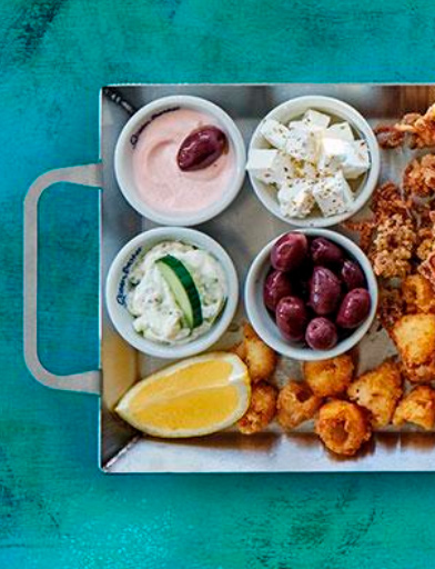 Сливочный соус с лимоном и чесноком как Ocean Basket