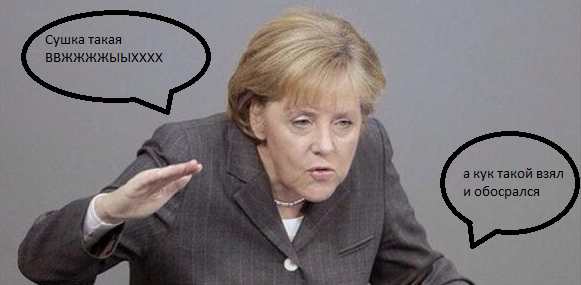 Меркель в печали о "Дональде Куке"