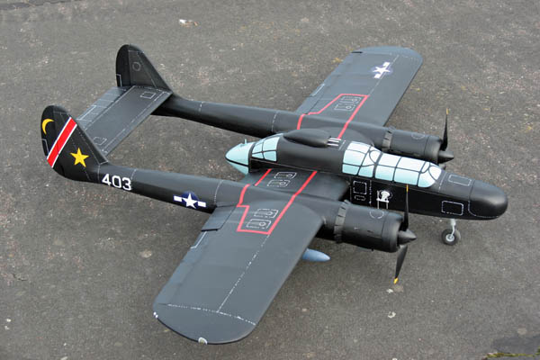 Northrop P-61 Black Widow: первый американский специализированный ночной истребитель