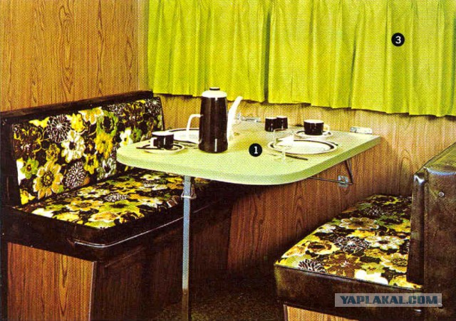 Винтажная реклама кемперов 70-х