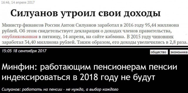 Силуанов: Пенсионная реформа позволит увеличивать пенсию на 1000 рублей в год