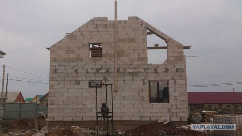 Дома из газобетона строим своими руками Дома из газобетона строим своими руками