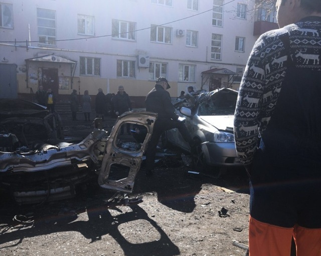 Автомобиль взорвался в Нижнекамске
