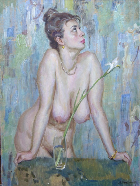 Viktor Lyapkalo, akt kobiecy i portret