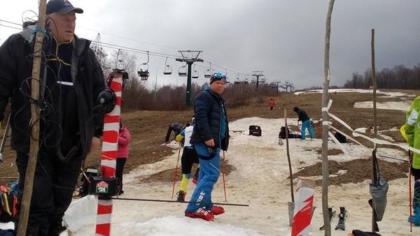 Чемпионат Украины по горнолыжному спорту прошёл в грязи
