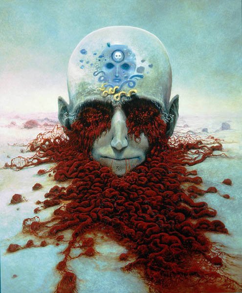 Картины Zdzisława Beksiński