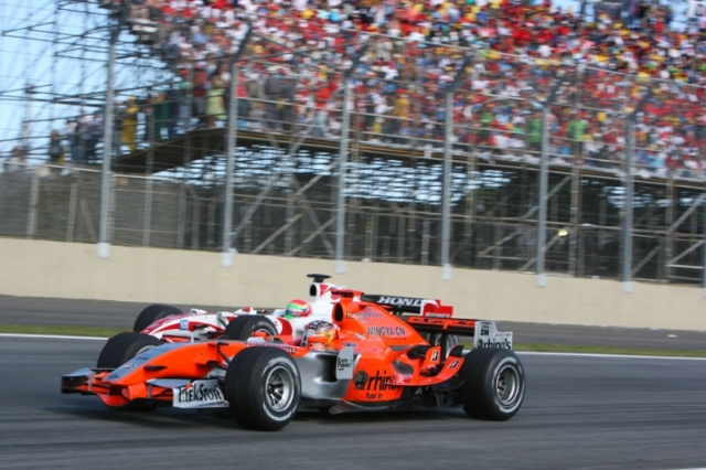 Formula 1: история команд Jordan, MF1 Racing, Spyker, Force India