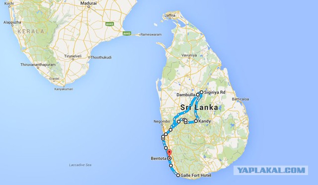 Самостоятельное путешествие в Шри-Ланку
