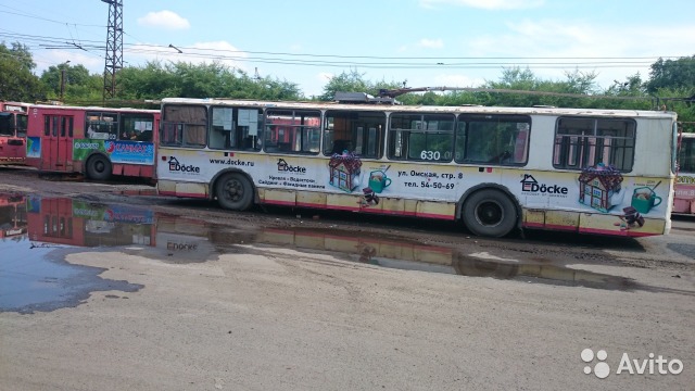 В Кургане 45 троллейбусов выставили на продажу через Avito
