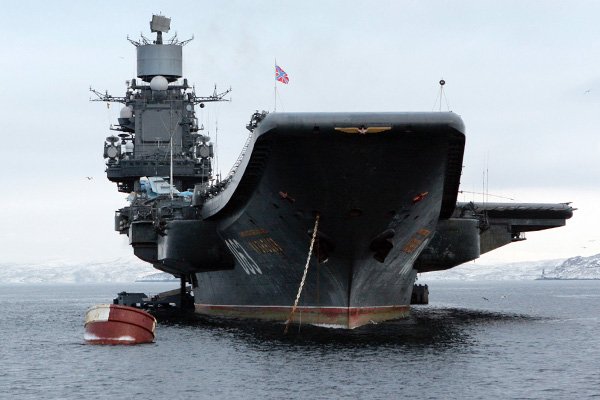 Авианосная группа ВМФ России вошла в Ла-Манш