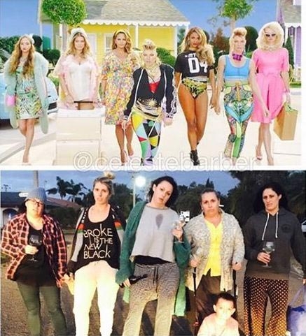 Новая порция гениальных пародий на звёзд от Селесты Барбер