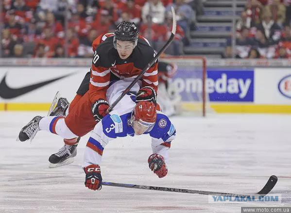 Российские хоккеисты проигнорировал гимн Канады.