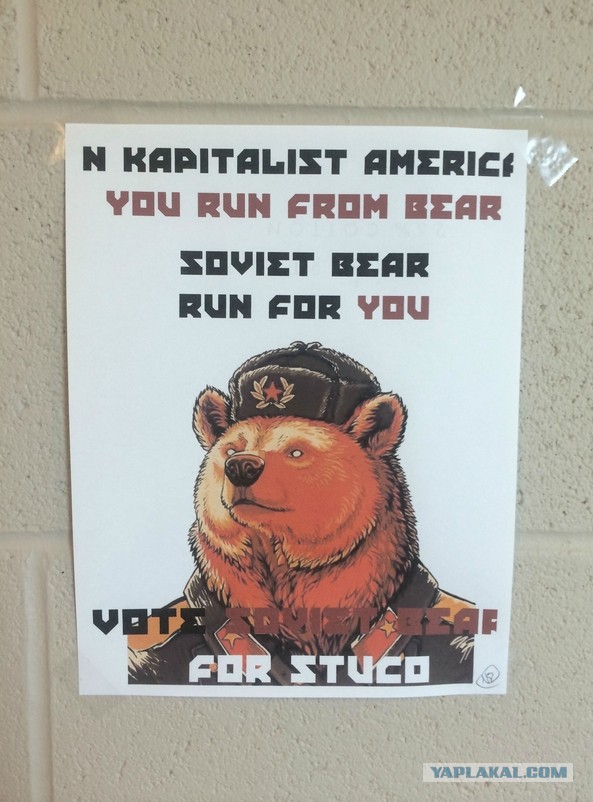 Не плюсуйте врага, плюсуйте Советского Медведя!
