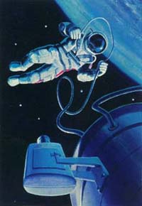 45 лет назад человек вышел в открытый космос