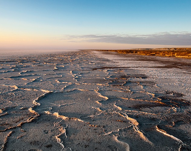 Бывшее Аральское море