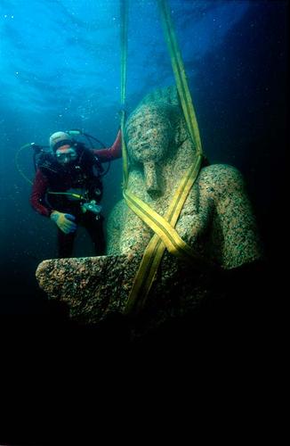 Гераклеон - город, 1200 лет назад ушедший под воду