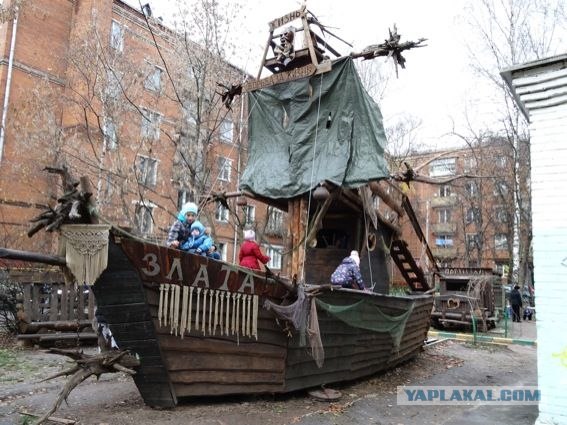 В Кунцево могут снести уникальную детскую площадку