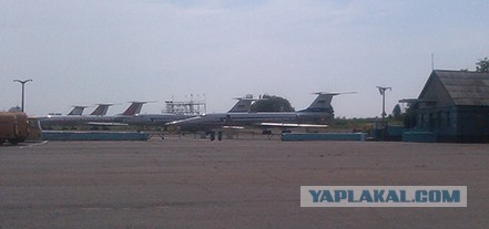 Новосибирск. Посадка из кабины Ту-134