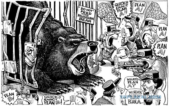 Kuvahaun tulos haulle путин и россия карикатуры медведь
