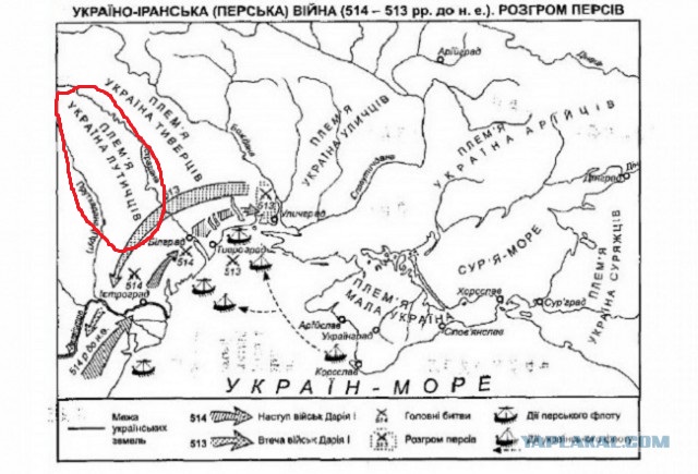 "История" древней Украины