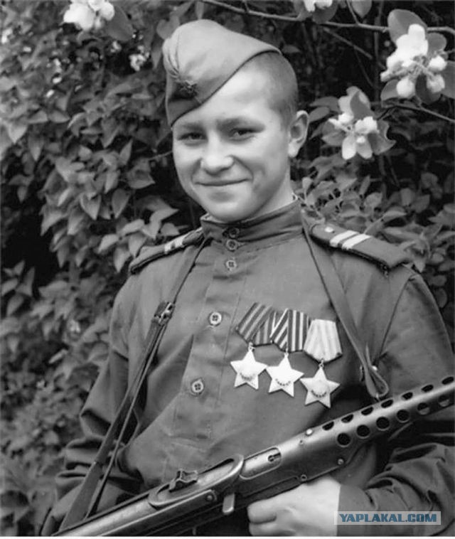 Шестнадцатилетний полный кавалер ордена Славы