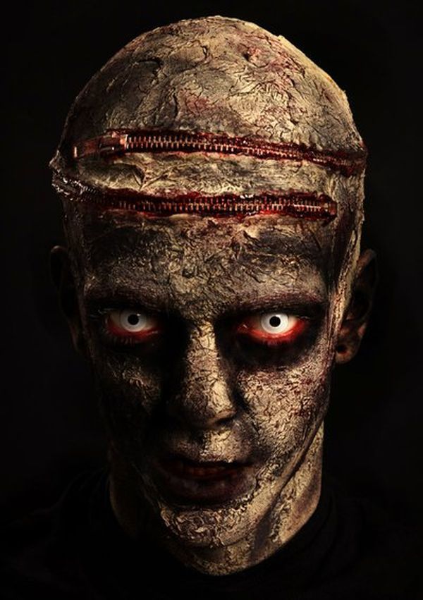 Настоящий зомби-макияж
