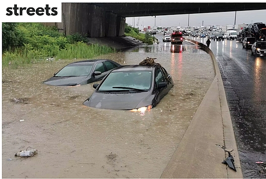 Водопад в московской подземке