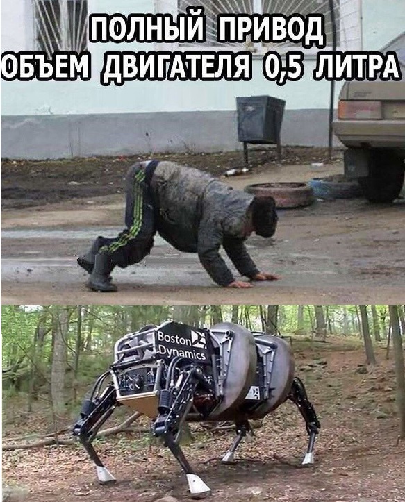 Супер паркур. Boston Dynamics