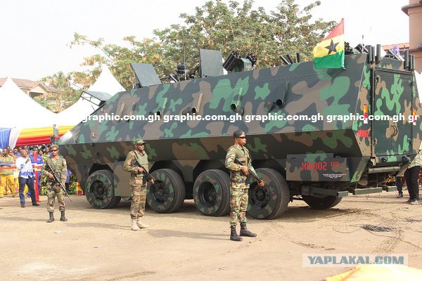 Новинки вооружения из Ганы