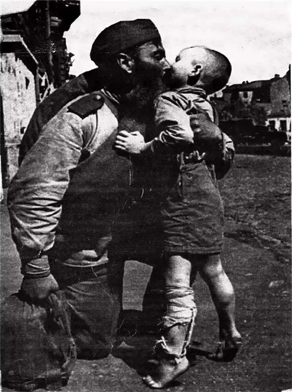 Возвращение солдата домой рисунок