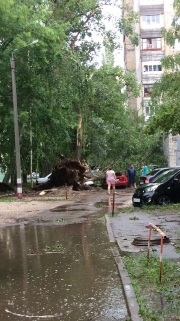 Непогода в Альметьевске, 24.06