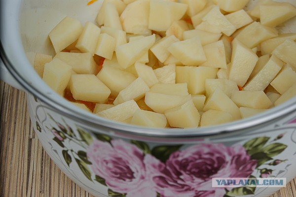 Простой картофельный суп с грибными шариками, 18 фото