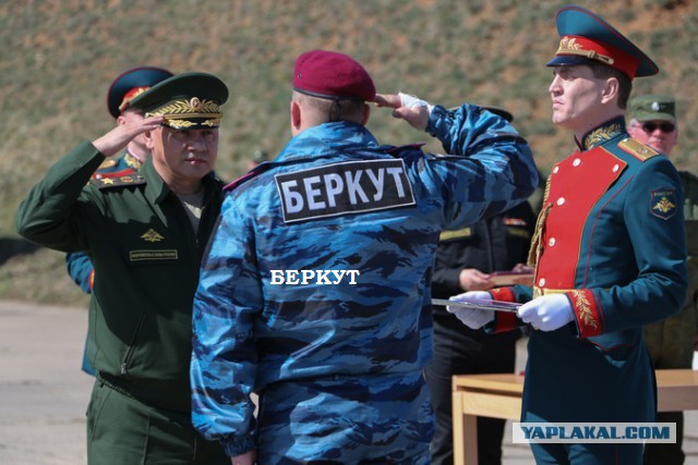 Украинских военных приняли на службу в РФ