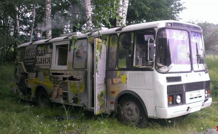 Как сделать своими руками баню в автобусе Как сделать своими руками баню в автобусе