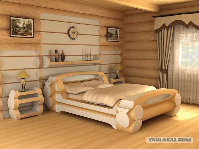 Мебель из оцилиндрованного бревна