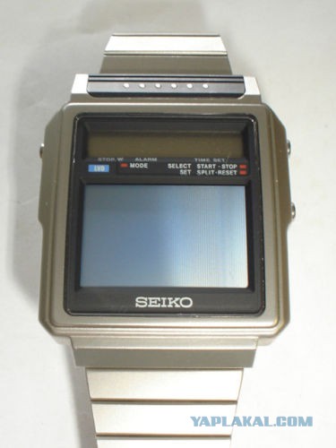 Часы  Seiko с телевизором 1982 г.