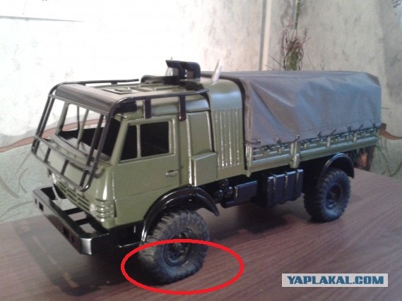 Как сделать камаз с пультом