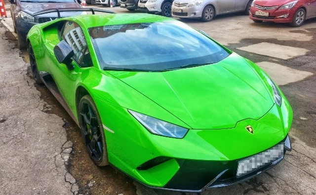 В Туле появился первый Lamborghini Huracan, который принадлежит 18-летнему парню